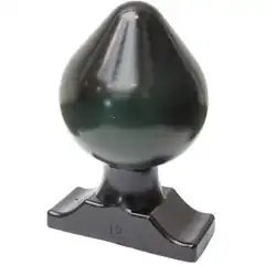  Огромная анальная пробка All Black Raymond Butt Plug 22 см 