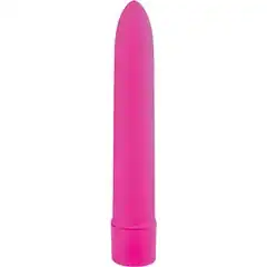  Розовый вибратор BASICX MULTISPEED VIBRATOR PURPLE 7INCH 18 см 