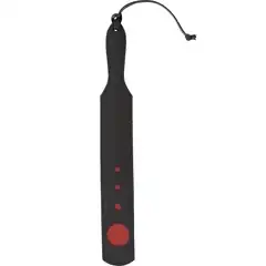  Чёрный пэддл с красным геометрическим узором O-Impression Paddle 40 см 