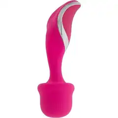  Розовый вибратор-жезл NAGHI NO.6 17,5 см 