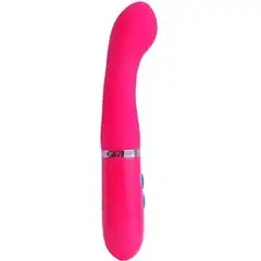  Розовый вибратор для G-стимуляции NAGHI NO.10 17 см 