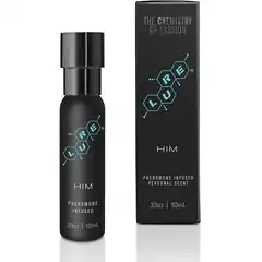  Мужской спрей для тела с феромонами Lure Black Label For Him Pheromone Personal Scent 10 мл 