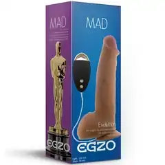  Реалистичный вибратор на присоске Mad Oscar 20,5 см 