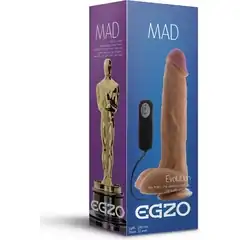  Реалистичный вибратор на присоске Mad Oscar 23 см 