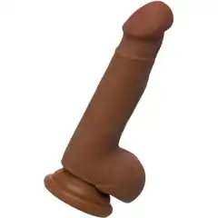  Вибратор-реалистик мулат TOYFA RealStick Elite Mulatto 19 см 