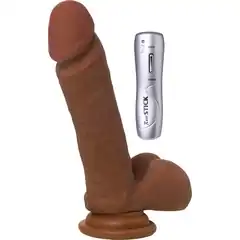  Ротатор-мулат TOYFA RealStick Elite Mulatto 21 см 
