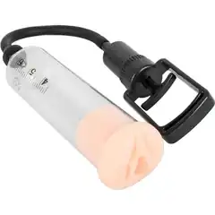  Помпа с уплотняющей вставкой-вагиной Erostyle Penis Pump 