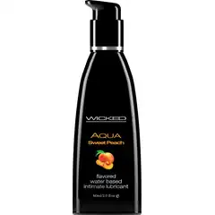  Лубрикант с ароматом спелого персика Wicked Aqua Sweet Peach 60 мл 
