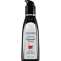  Лубрикант с ароматом мятного какао Wicked Aqua Peppermint Cocoa 60 мл 
