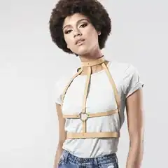  Коричневая портупея MAZE H HARNESS BROWN 
