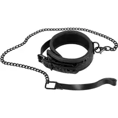  Ошейник и поводок с геометрическим узором Collar with Leash 