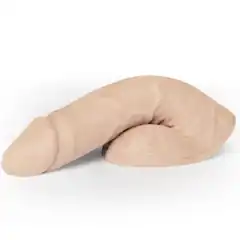  Мягкий имитатор пениса Fleshtone Limpy большого размера 21,6 см 