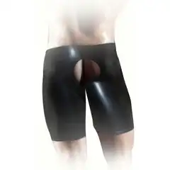  Латексные шорты унисекс для фистинга Latex Unisex Fisting Short 