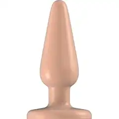  Телесная анальная пробка Butt Plug Basic 3 Inch 7,6 см 
