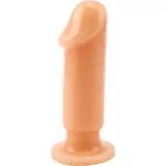  Телесный анальный плаг Medium Slim Dildo 12,5 см 