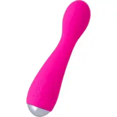  Розовый вибратор Yoyo 17 см 