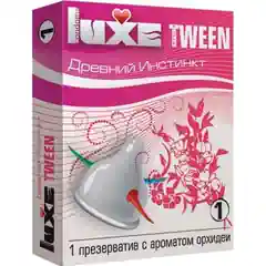  Презерватив Luxe Tween Древний инстинкт с ароматом орхидеи 1 шт 