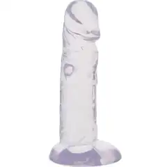  Гелевый фаллоимитатор на присоске JELLY JOY RADIANT 16,5 см 