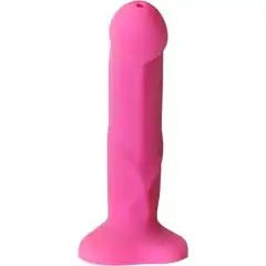  Ярко-розовый фаллоимитатор с функцией семяизвержения Pop Dildo 17,9 см 