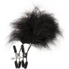  Зажимы для сосков с пухом FEATHERED NIPPLE CLAMPS 