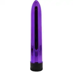  Фиолетовый классический вибратор KRYPTON STIX 7 MASSAGER 17,8 см 