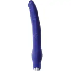  Длинный синий вибратор Monster Meat Long Vibe 30,5 см 