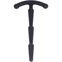  Черный уретральный плаг Kiotos X Sillicone Penis Stick 4 