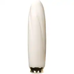  Белый мини-вибратор COMPACT VIBE ELECTRA 11 см 