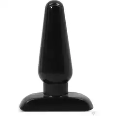  Черная анальная пробка Small Plug 9 см 