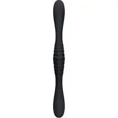  Черный двойной вибромассажер 2FER Dual Massager 36 см 