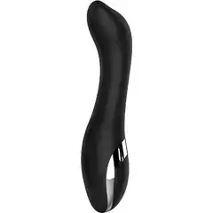  Черный вибратор-реалистик NAGHI NO.31 15 см 