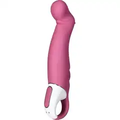  Вибратор Satisfyer Petting Hippo с загнутым кончиком 22,9 см 
