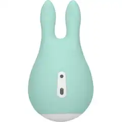  Зеленый клиторальный стимулятор Sugar Bunny 9,5 см 