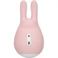  Розовый клиторальный стимулятор Love Bunny 9,4 см 