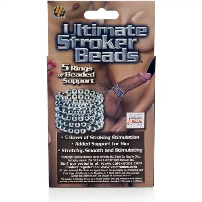 Эрекционное кольцо из бусин Ultimate Stroker Beads - Rings!. Фотография 4.