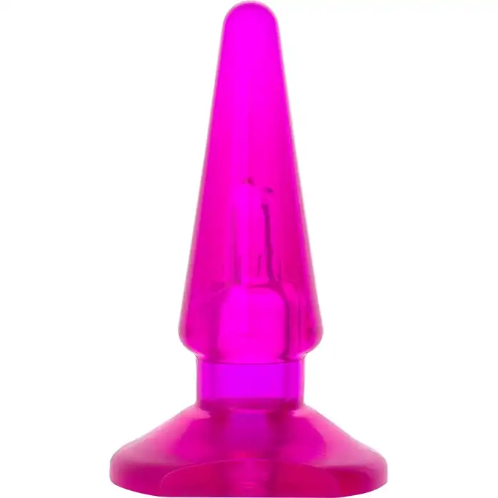 Фиолетовая анальная пробка BUTT PLUG - 9,5 см