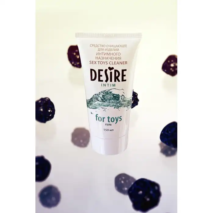 Очищающее средство для секс-игрушек DESIRE For Toys - 150 мл. Фотография 4.