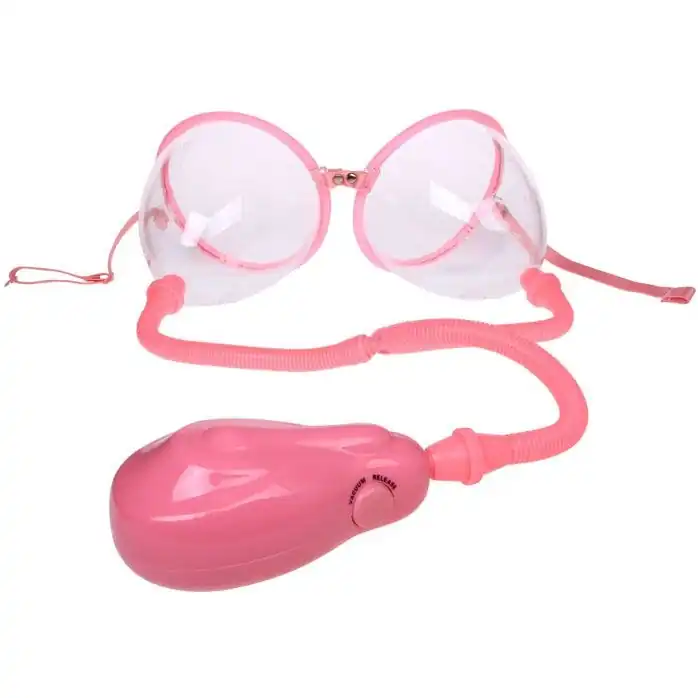 Вакуумная помпа для груди с автооткачкой воздуха. Фотография 2.