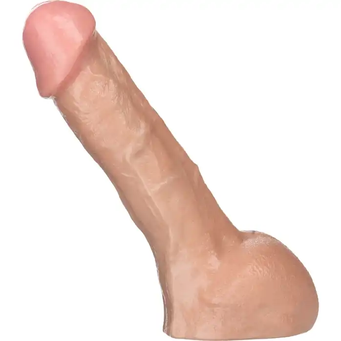 Реалистичная насадка 7 Realistic Perfect Erect Cock - 18,5 см - Vac-U-Lock