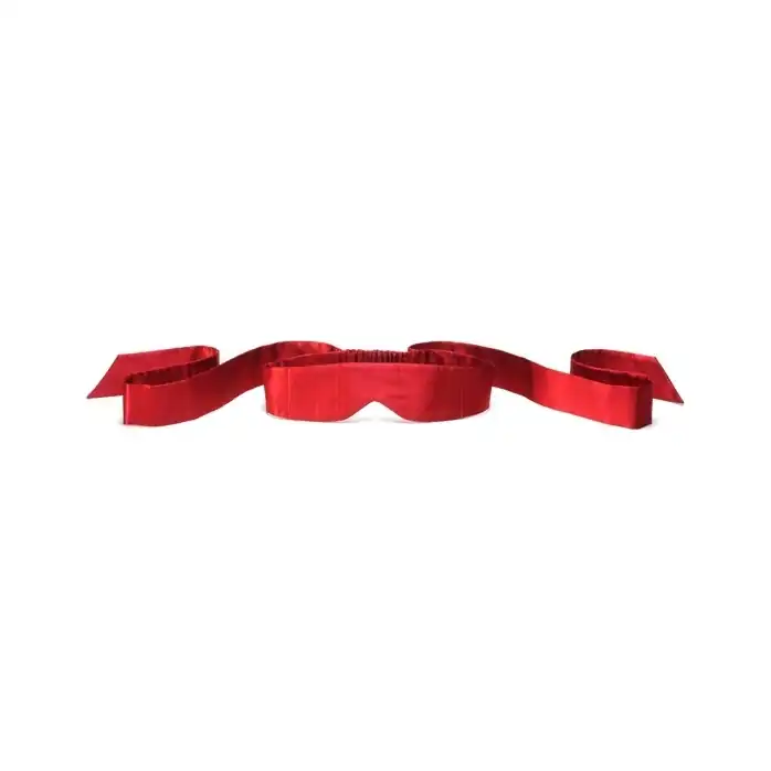 Красная шелковая маска Intima (LELO). Фотография 3.