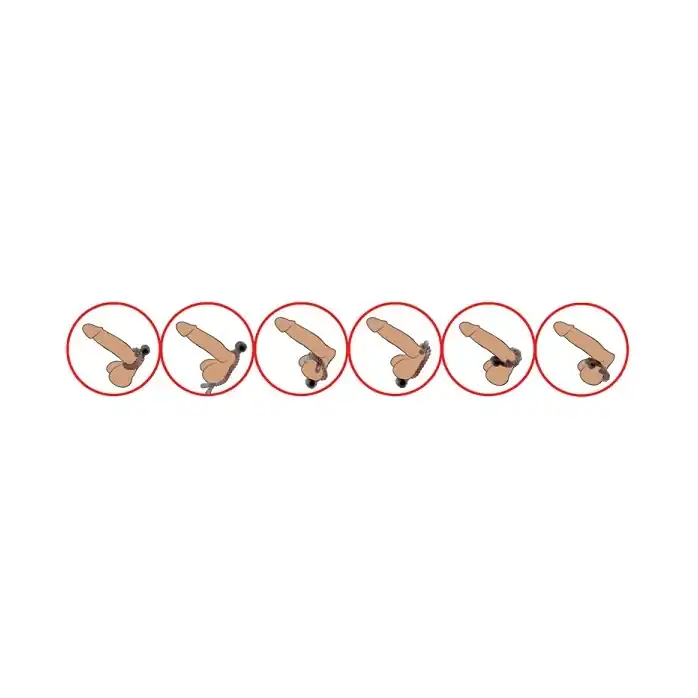 Эрекционное лассо с вибрацией Adam Male Toys Cock Rope - Adam Male Toys. Фотография 2.