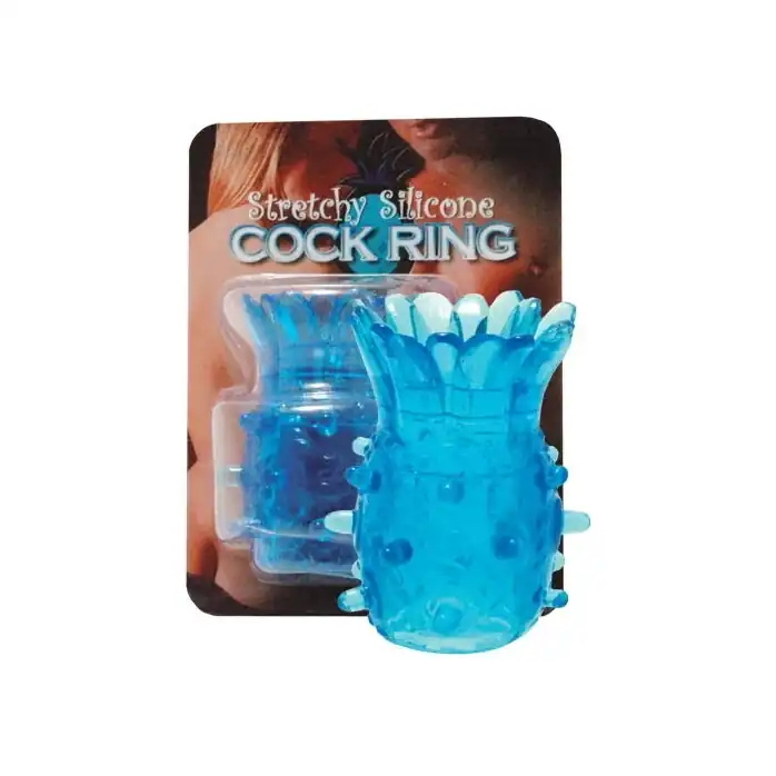 Насадка на пенис в виде распускающегося цветка SILICON TICKLER COCK RING