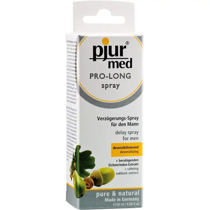 Пролонгирующий спрей с экстрактом дуба и пантенолом pjur MED Pro-long Spray - 20 мл - Pjur MED. Фотография 3.