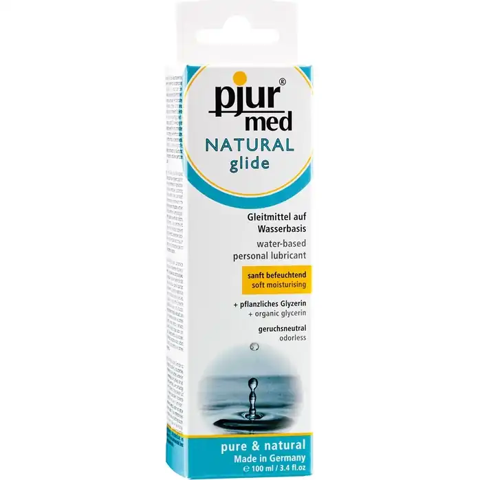 Нейтральный лубрикант на водной основе pjur MED Natural glide - 100 мл - Pjur MED. Фотография 2.