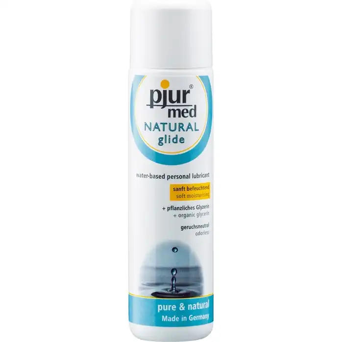 Нейтральный лубрикант на водной основе pjur MED Natural glide - 100 мл - Pjur MED
