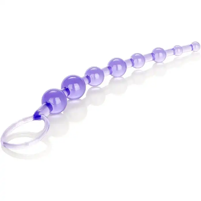 Фиолетовая анальная цепочка Shane s World Anal 101 Intro Beads - 21 см - Shane s World. Фотография 4.