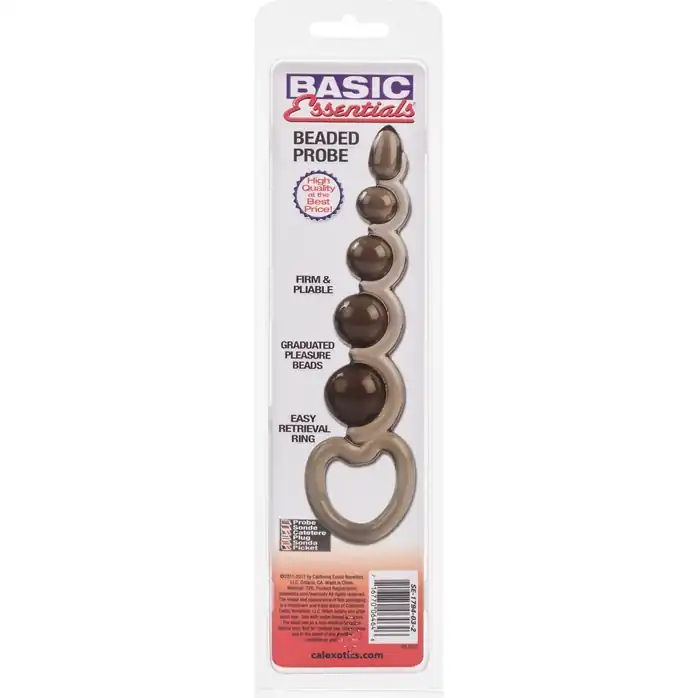Упругая гибкая кофейная цепочка Basic Essentials Beaded Probes - 14 см - Basic Essentials. Фотография 4.