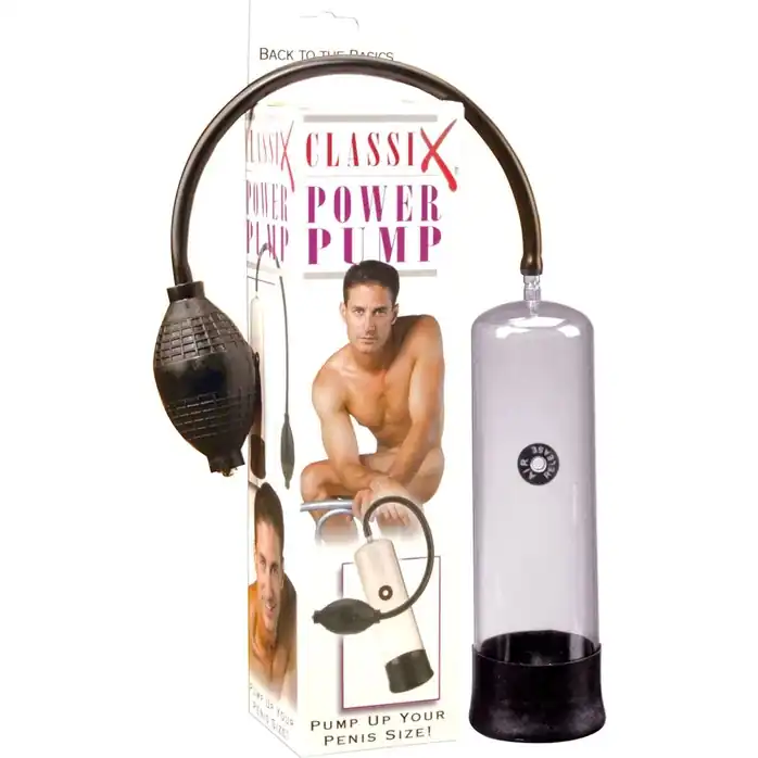 Вакуумная помпа для пениса POWER PUMP - Classix. Фотография 2.