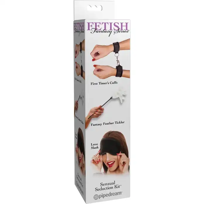 Набор фиксаций для эротических игр с перышком Sensual Seduction Kit - Fetish Fantasy Series. Фотография 4.