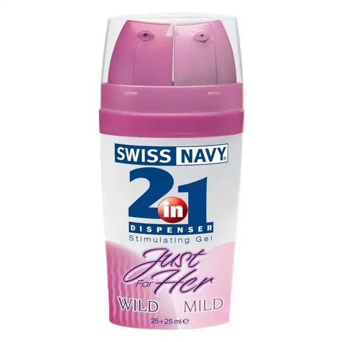 Женский возбуждающий гель Swiss Navy Lube 2-in-1 JUST FOR HER Stimulating Gels - 50 мл - 2-in-1 Lubes